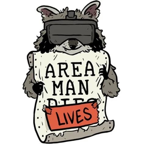 Area Man Lives logo
