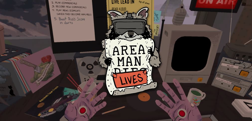 Area Man Lives banner